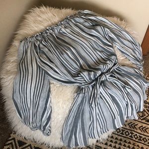 Off the shoulder blouse